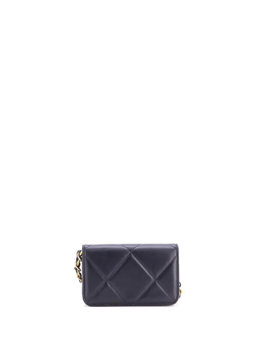 Chanel 19 Clutch With Chain Quilted #275615C28B